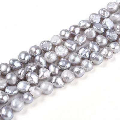Natural Cultured Freshwater Pearl Beads Strands PEAR-N014-03I-1