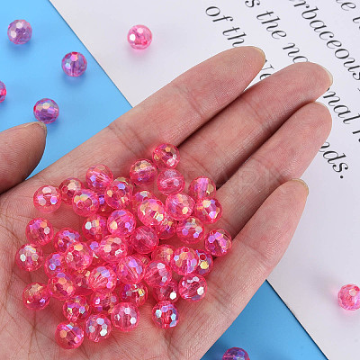 Transparent Acrylic Beads LS-MACR-S373-64-C08-1