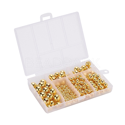 497Pcs 5 Style ABS Plastic Beads OACR-YW0001-10A-1