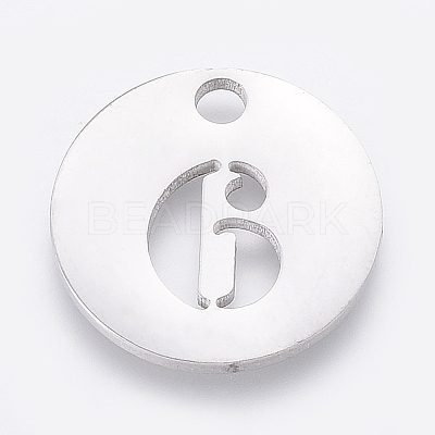 Non-Tarnish 304 Stainless Steel Pendants LS-STAS-F233-06-P-1
