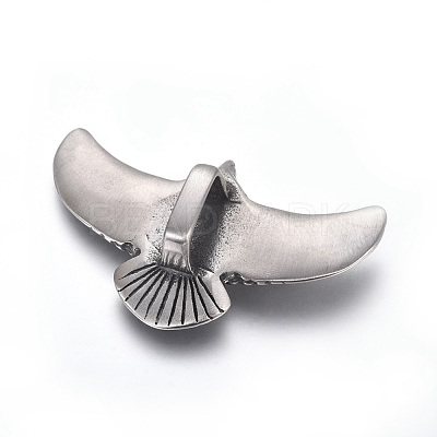 304 Stainless Steel Slide Charms STAS-G204-04AS-1