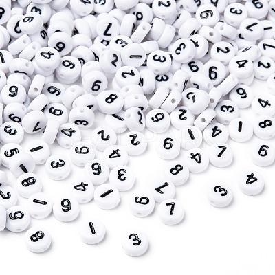 Opaque Acrylic Beads PB9111-1