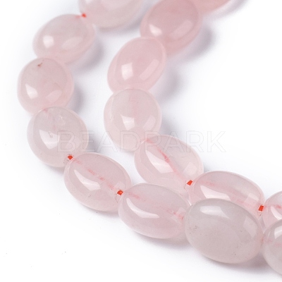 Natural Rose Quartz Beads Strands G-Z006-A25-1