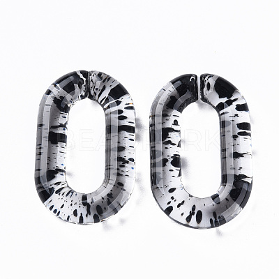 Transparent Acrylic Linking Rings OACR-N009-013A-08-1
