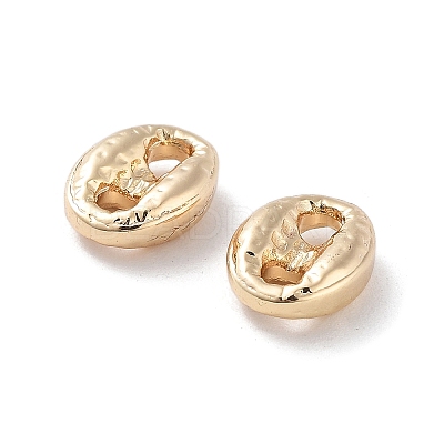 Brass Connector Charms KK-F871-50G-1