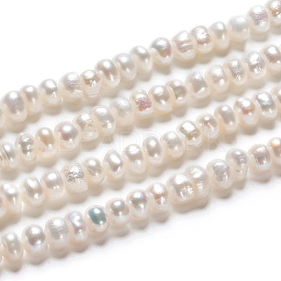 Natural Cultured Freshwater Pearl Beads Strands PEAR-I004-07B-01A-X-1