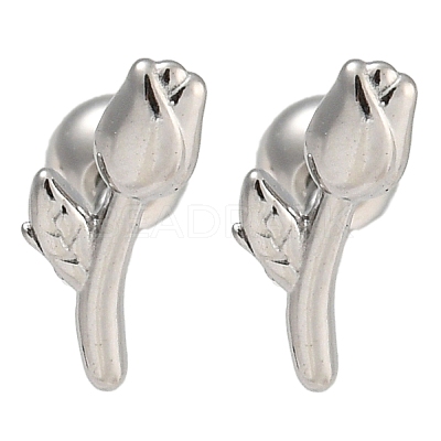 304 Stainless Steel Cartilage Earrings EJEW-B066-01G-P-1