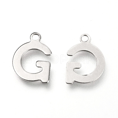 Non-Tarnish 201 Stainless Steel Charms X-STAS-C021-06P-G-1