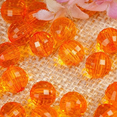 Transparent Acrylic Beads TACR-NH0001-A-07-1