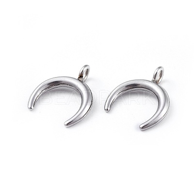 Non-Tarnish 304 Stainless Steel Pendants STAS-L218-16P-1
