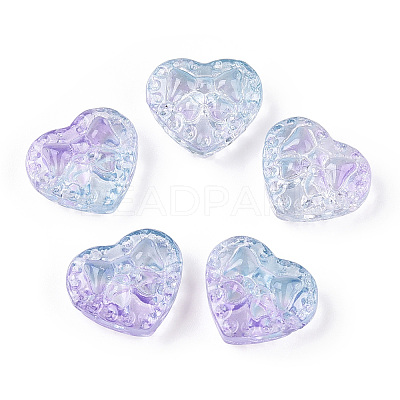 Glass Beads GLAA-B007-02E-1