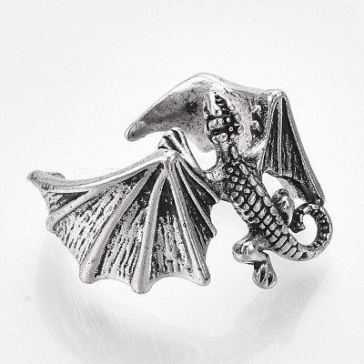 Alloy Cuff Finger Rings RJEW-T008-03-1