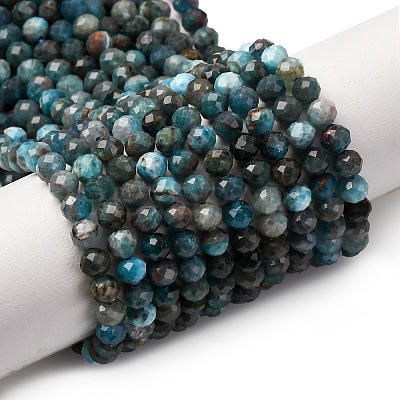 Natural Apatite Beads Strands G-A276-C08-4mm-01-1