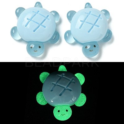 Luminous Resin Cabochons RESI-M047-01B-1