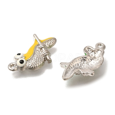 Alloy Enamel Pendants FIND-C065-03P-1