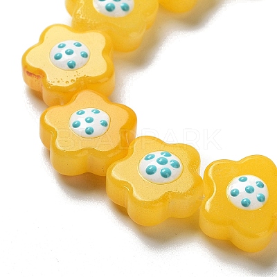 Glass Beads Strands LAMP-R145-07D-1