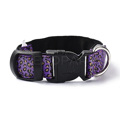Adjustable Polyester LED Dog Collar MP-H001-A09-1