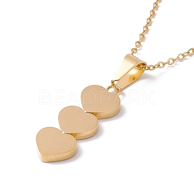 Natural Shell Heart Stud Earrings & Pendant Necklace SJEW-G080-01G-1