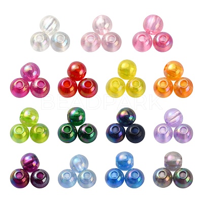 Transparent Acrylic Beads MACR-FS0001-15-1