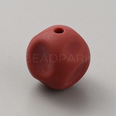 Cube Food Grade Eco-Friendly Silicone Beads SIL-TAC0003-11C-1