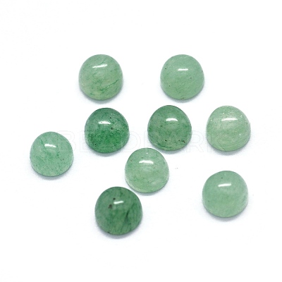 Natural Dyed & Heated Green Onyx Agate Cabochons G-O175-23-20-1