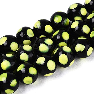 Handmade Lampwork Beads Strands LAMP-N037-02A-1