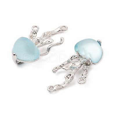 Resin Sea Animal Pendants PALLOY-K003-04P-1