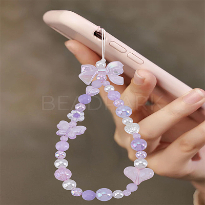 1Pc Resin Mobile Straps AJEW-LP0004-55B-1