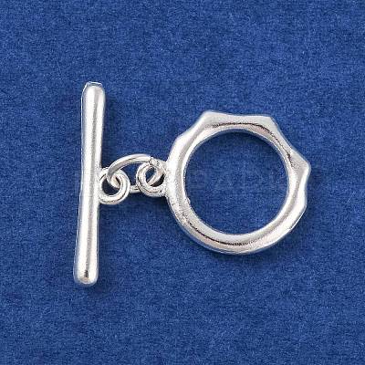 Brass Toggle Clasps KK-U024-02S-1