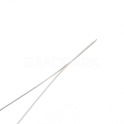 Iron Big Eye Beading Needles X-TOOL-N006-02-1