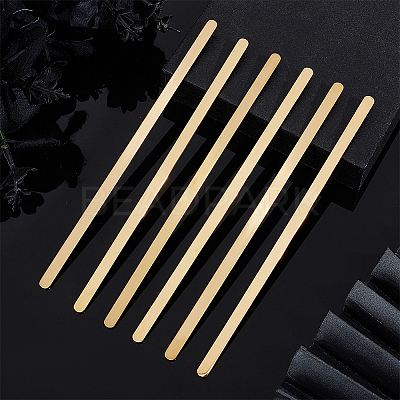304 Stainless Steel Bangle Blank Strips MAK-WH0016-02B-G-1