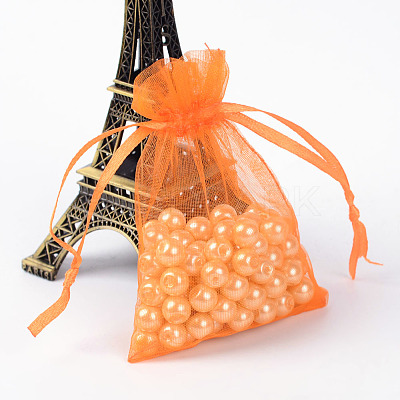 Organza Gift Bags with Drawstring OP-R016-7x9cm-14-1
