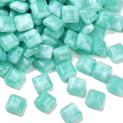 Opaque Acrylic Beads MACR-C037-04E-1