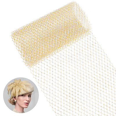 Nylon Mesh Lace Fabric DIY-WH0530-83C-1