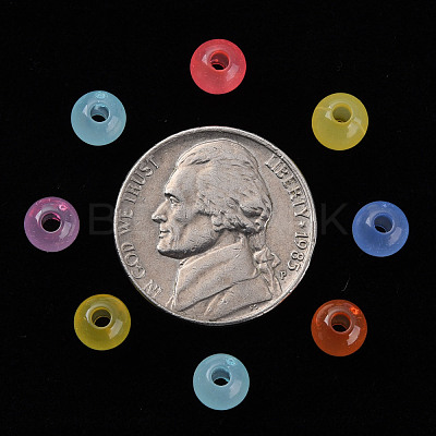 Transparent Acrylic Beads X-MACR-S370-I6mm-1