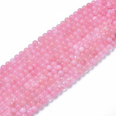 Natural Rose Quartz Beads Strands G-F591-04A-8mm-1