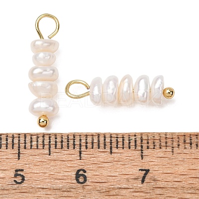 Natural Pearl Pendants PA-CBA55BD-01G-1