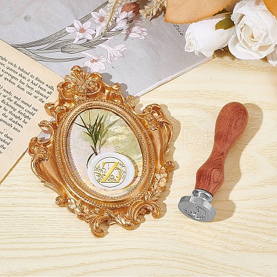 DIY Scrapbook Wax Seal Stamp Sets AJEW-WH0432-026-1