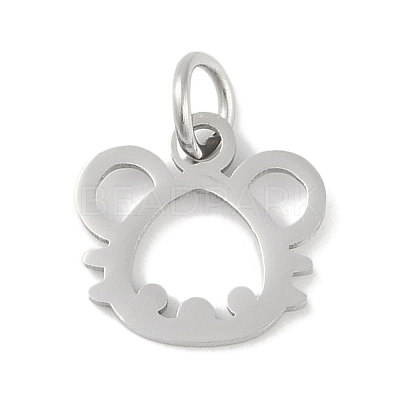 Non-Tarnish 304 Stainless Steel Pendants STAS-L279-001P-09-1