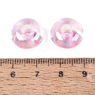 Transparent Acrylic European Beads OACR-E033-20E-1