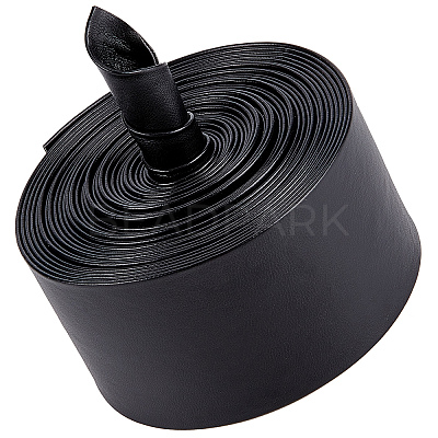 Soft Flat Imitation Leather Cord LC-WH0006-02A-01-1