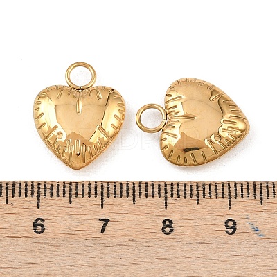 304 Stainless Steel Pendants STAS-D390-52C-G-1