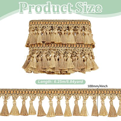 6.25M Polyester Tassel Ribbons OCOR-PH0006-13A-1