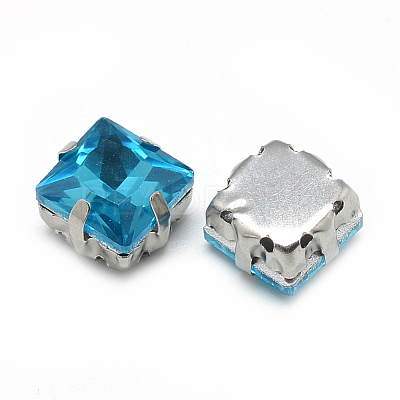 Sew on Rhinestone RGLA-T037-8x8mm-13-1