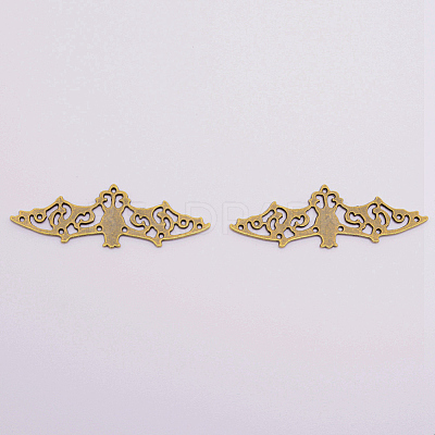 Alloy Filigree Joiners Links PALLOY-WH0072-03AB-1