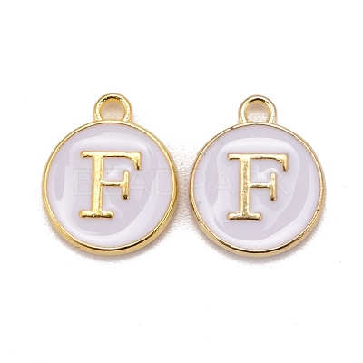 Golden Plated Alloy Charms ENAM-S118-01F-1