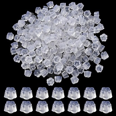 250Pcs Plastic Bell Ear Nuts KY-YW0001-27-1