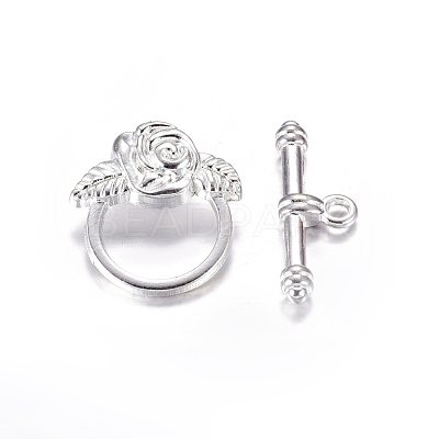 Tibetan Style Alloy Toggle Clasps X-LF0026Y-S-1