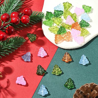 40Pcs Dyed & Heated Glass Beads GLAA-FS0001-88B-1