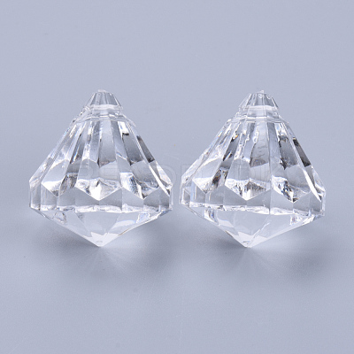 Transparent Acrylic Pendants TACR-Q260-C-V01-1
